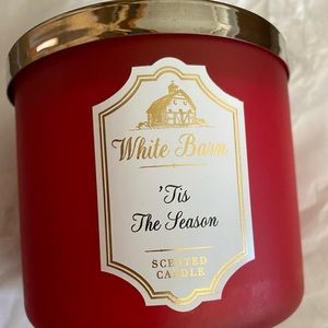 TIS THE SEASON BATH AND BODY WORKS CANDLE